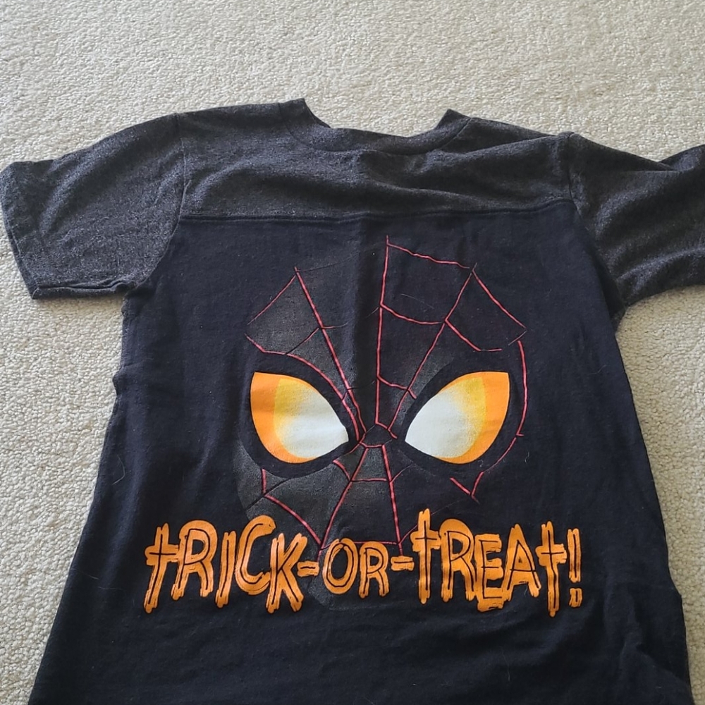 Spiderman Trick or Treat shirt